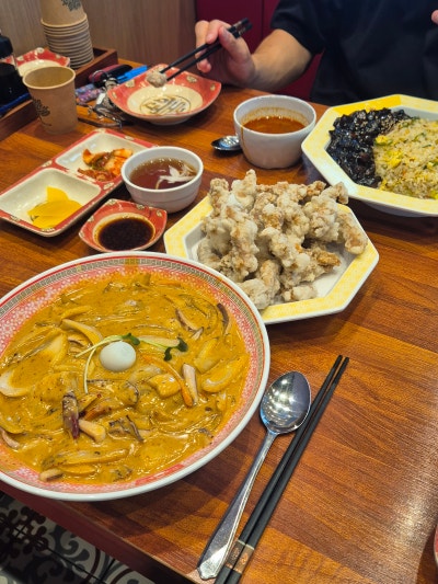 [먹로그] 목포평화광장맛집 보배반점 목포평화광장점 24시간 중국집 크림짬뽕 후기