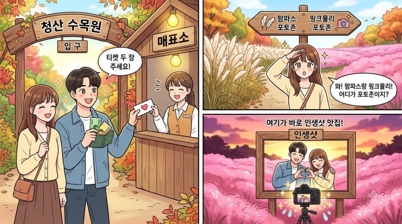 태안 청산수목원 팜카파스 축제 입장료·포토존 완벽 가이드