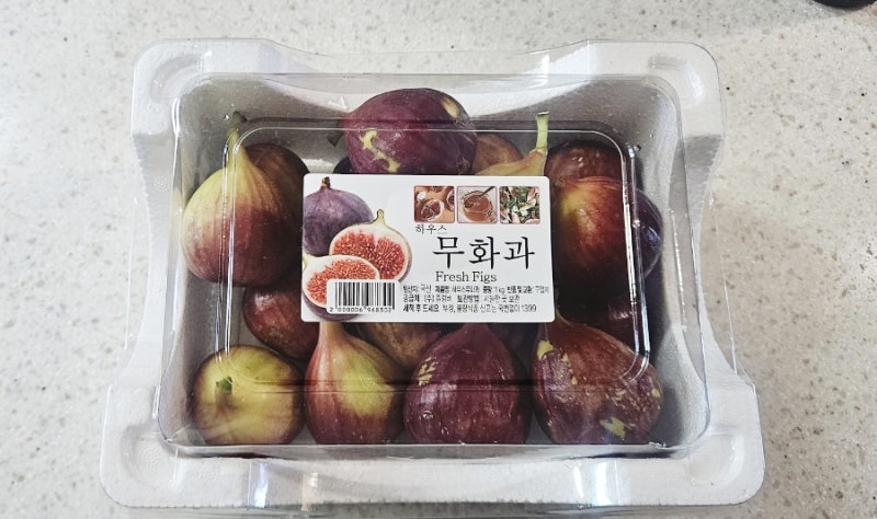 코스트코 무화과 가격과 먹는법, 자르다 발견한 하얀 액체의 정체