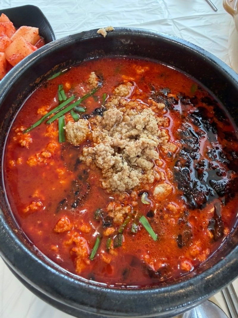 강릉 짬뽕순두부 막국수 맛집 강문해변 근처 애견동반 식당 :: 고씨네 동해막국수