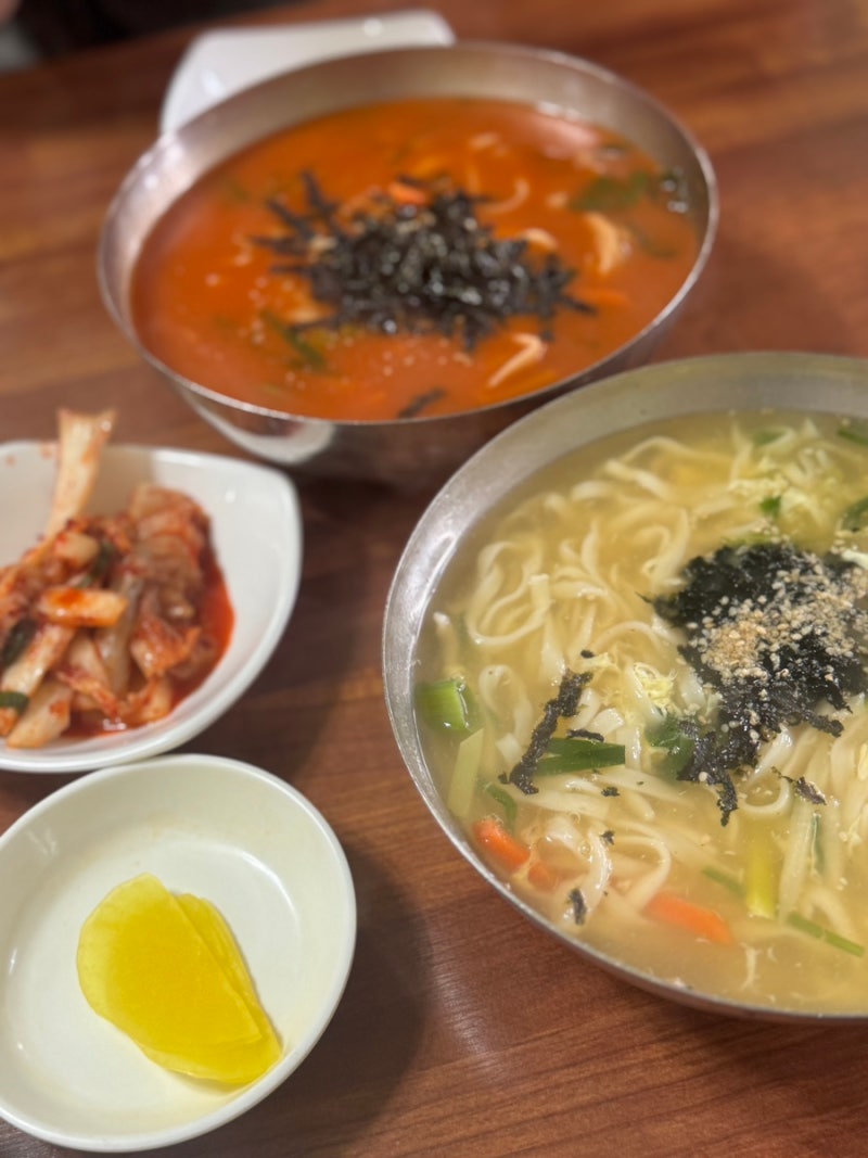 묵호가면 꼭 가봐야할 맛집! 오뚜기칼국수 전현무계획에 나온 장칼국수 맛집 대기정보^_ㅠ