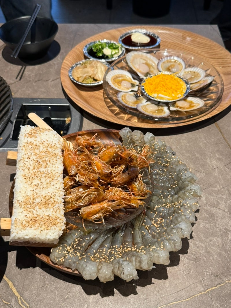 [영종] 청춘조개 을왕본점 생새우회 맛집