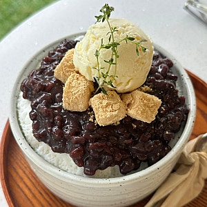 동편마을 빙수맛집 키에라코트 팥빙수 먹고 아파트까지 구경함ㅋ