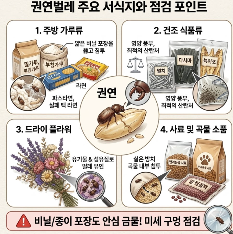 권연벌레 원인 제거 및 퇴치법 찾기 총정리
