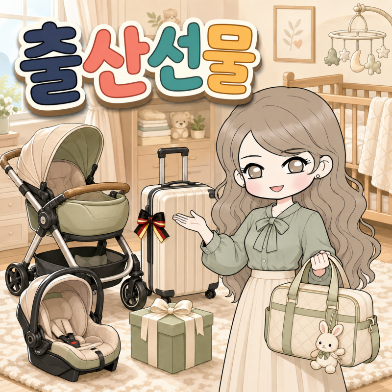 센스 있는 출산선물 아기용품 vs 산모용품