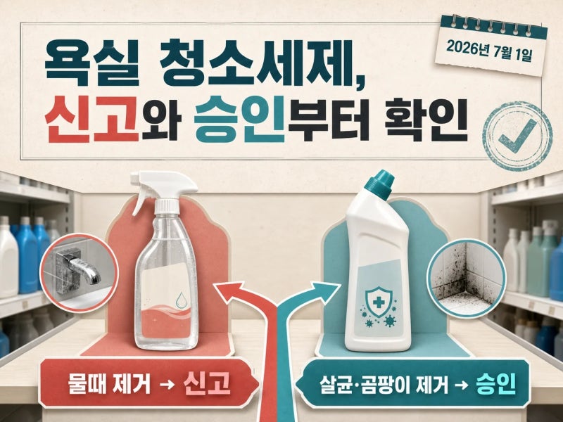 화장실 청소세제, 변기와 줄눈에 나눠 쓰는 성분 3가지