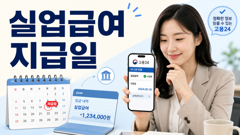 실업급여 지급일 왜 매달 다를까? 진짜 기준은 따로 있어요
