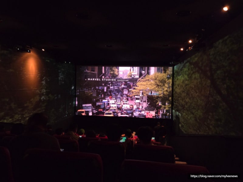 스파이더맨: 브랜드 뉴 데이｜CGV 안산 ScreenX 8관 스위트박스 관람 후기