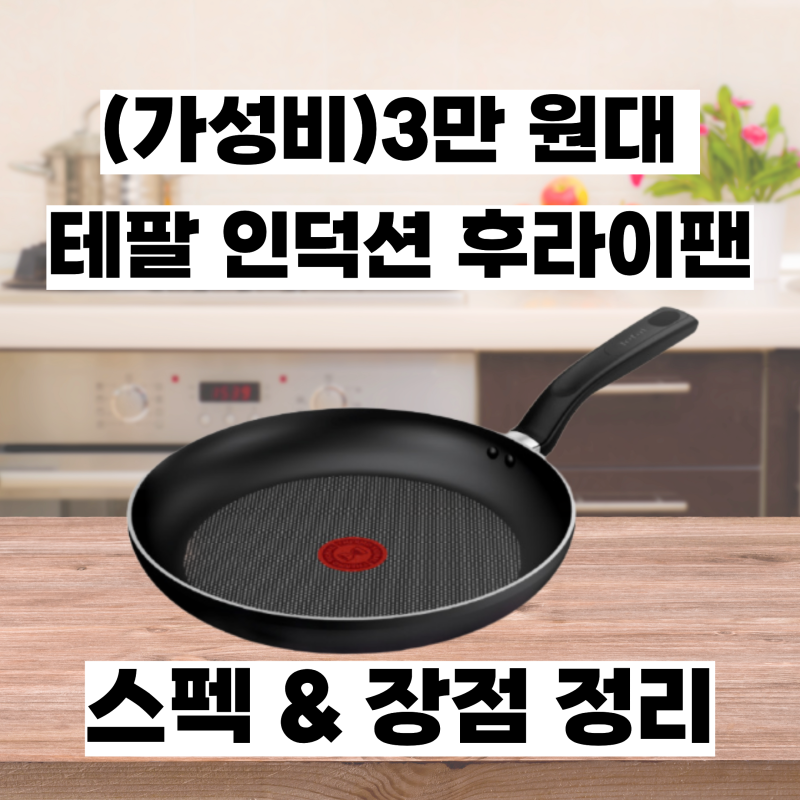 [자취생 프라이팬 추천] 다이소 프라이팬 쓰다 테팔 인덕션 티타늄으로 갈아타려는 이유