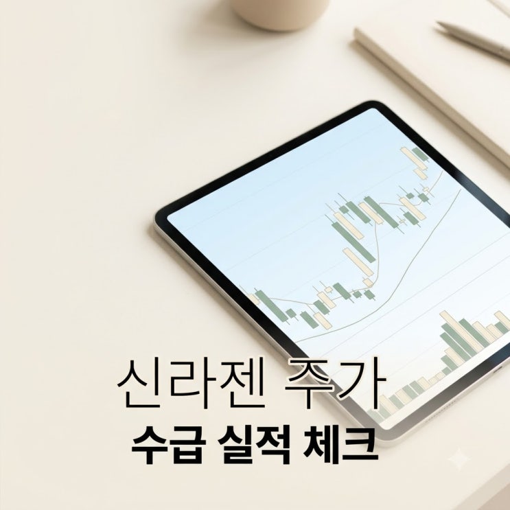 <b>신라젠</b>주가 주식시세 반등인 줄 알았는데 수급과 적자 확인 필수