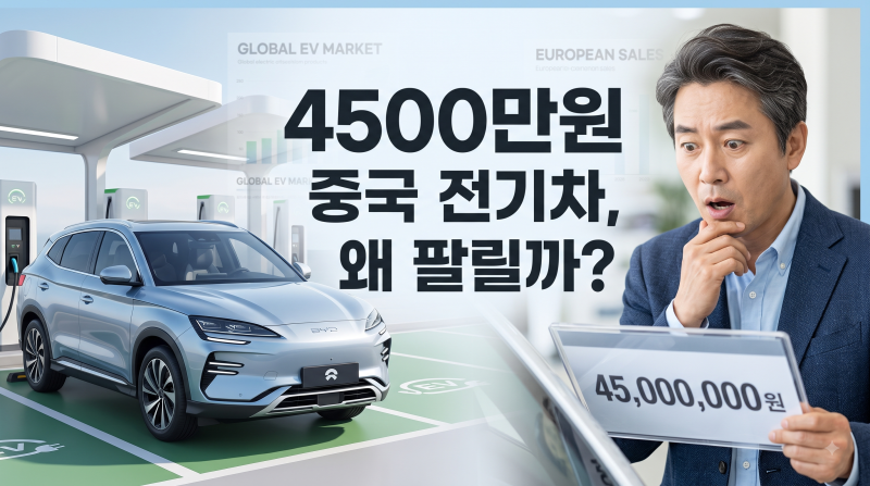 “4500만원짜리 중국 전기차가 팔렸다”…한국 소비자가 BYD를 선택한 진짜 이유