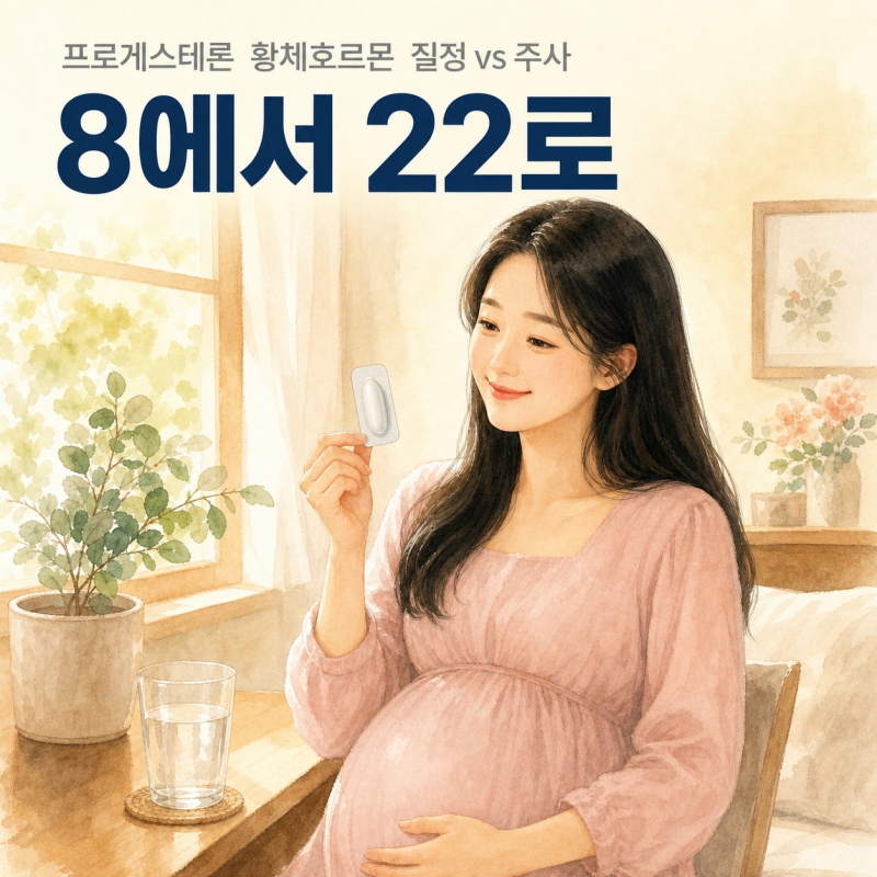 프로게스테론 낮으면 절대 그냥 두지 마세요｜황체호르몬 올리는 법 3가지 + 질정 vs 주사 흡....
