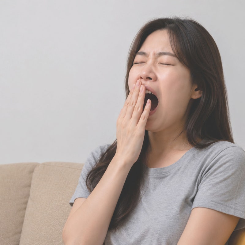 하품은 졸릴 때만 하는 것이 아닙니다