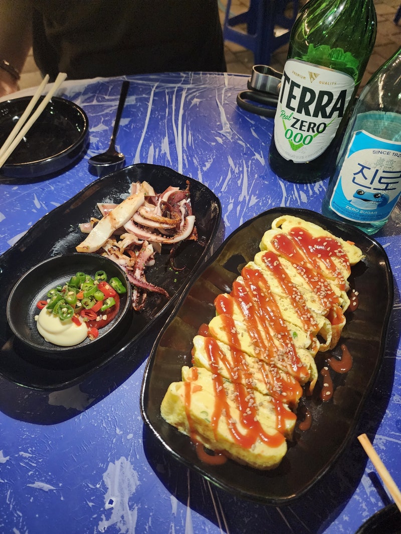 세종 나성동 술집 추천 가성비 좋은 야장술집 소주 맥주 2천원 해녀와어부