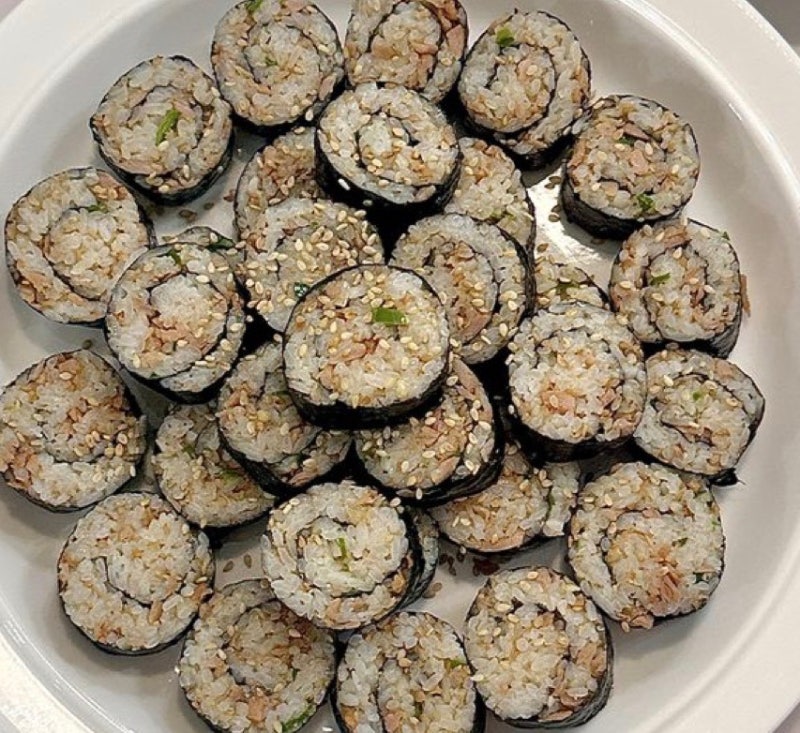 스팸땡초김밥 황금레시피
