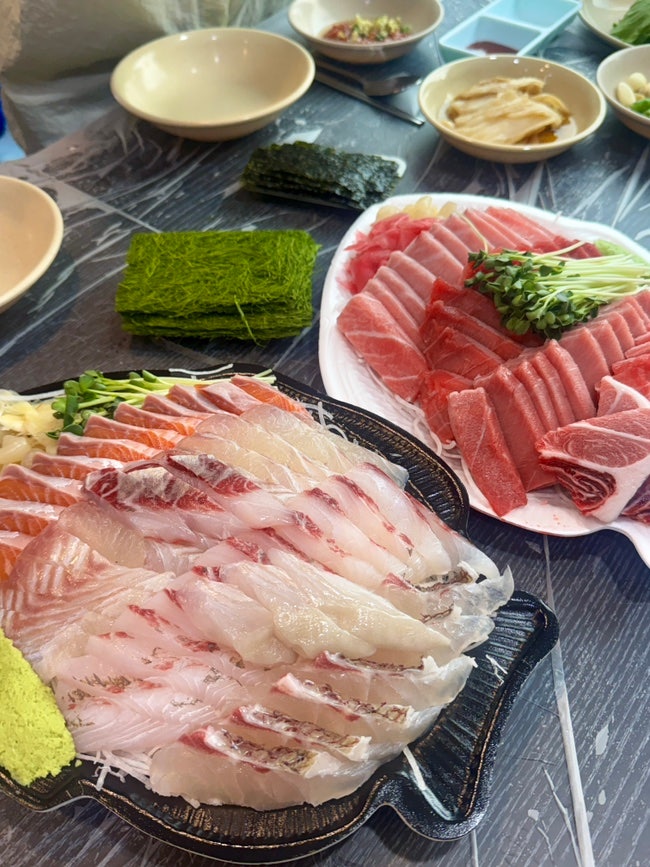 노량진수산시장 금성수산 참치, 서울식당 초장집 후기