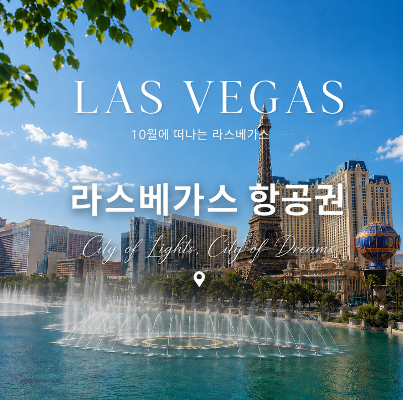 인천 라스베가스 항공권 최저가 비행기표 가격 특가 티켓 구매 팁