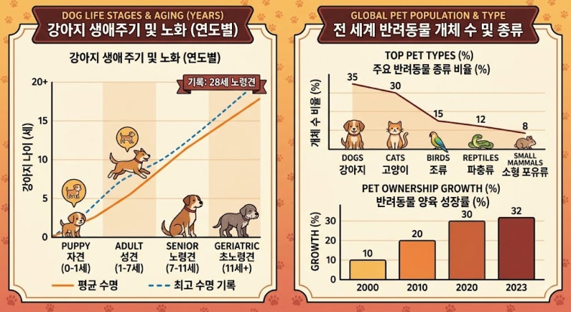 [하손의 지식효자손_강아지 평균수명 백세시대] 생애 주기별 건강관리와 비상시 꼭 필요한 ....