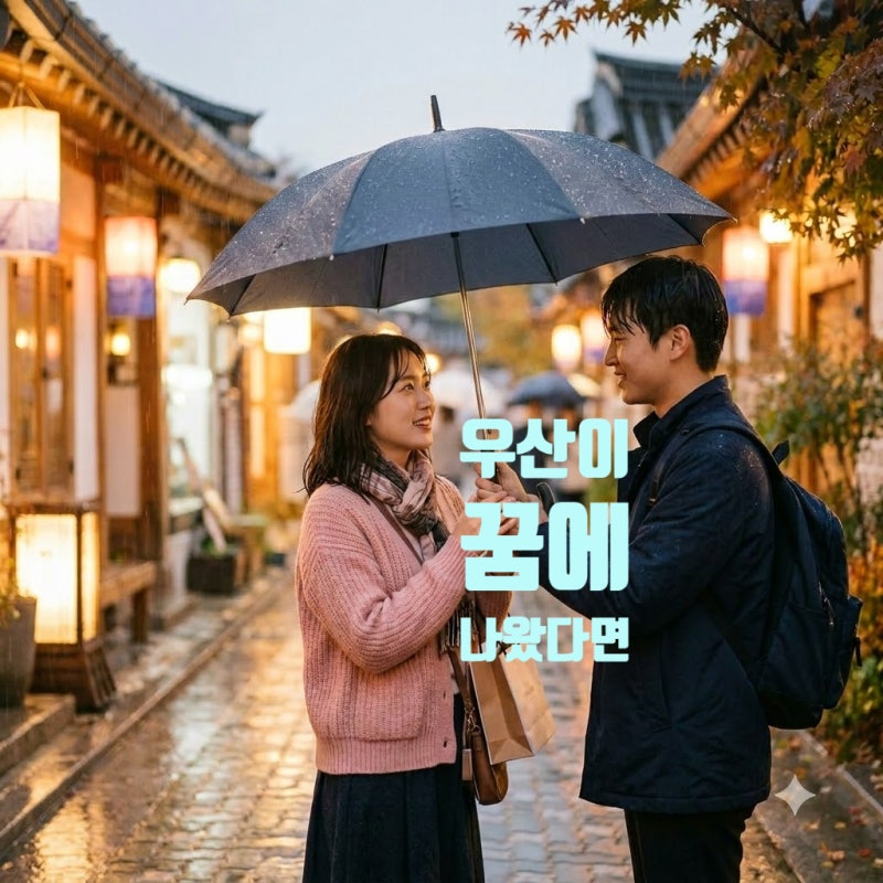 우산꿈 해몽 총정리/비 오는 날 우산 받는 꿈부터 우산 잃어버리는 꿈까지