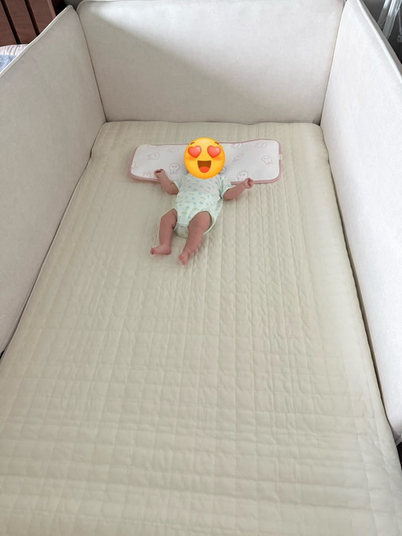 [육아템|아기침대]아기 100일 기념 첫 침대! 베스트슬립 제롬 / 엘라비아 S6 슈퍼싱글 솔직 후....