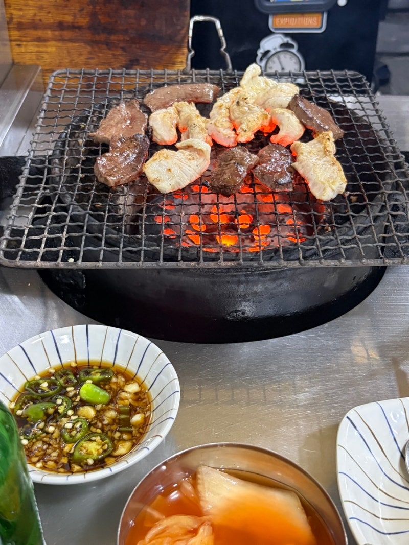 부산 자갈치시장 노포 맛집 백화양곱창 영도 포장마차거리 리뷰