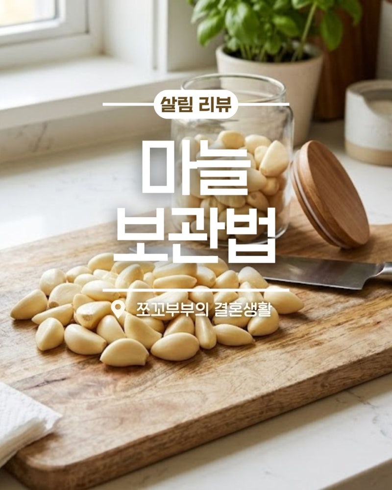 깐마늘 바닥에 '이것' 깔았더니? 2달 지나도 곰팡이 안 피는 특급 보관법