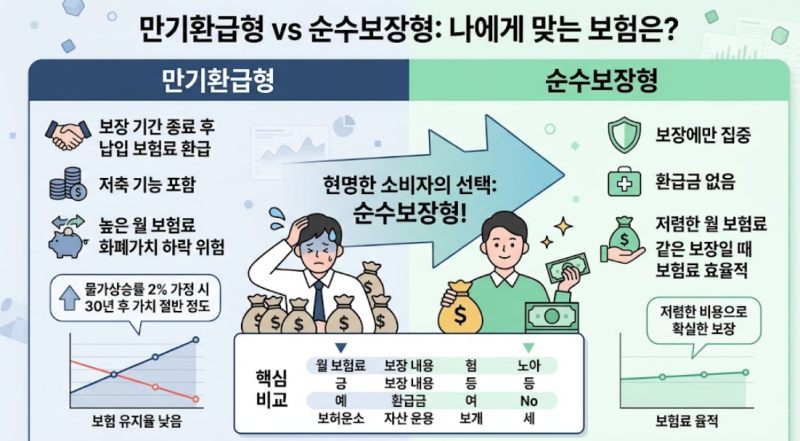 "낸 돈 다 돌려받는다" 만기환급형 보험의 함정