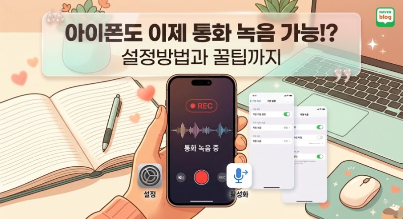 아이폰 업데이트!! 통화녹음 설정 방법 및 위치 총정리 (iOS 18.1 텍스트 변환·녹음 알림 우회 ....