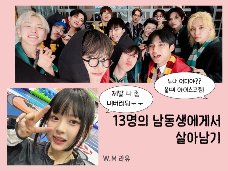 [SEVENTEEN Fanfiction] Surviving 13 Younger Siblings 01