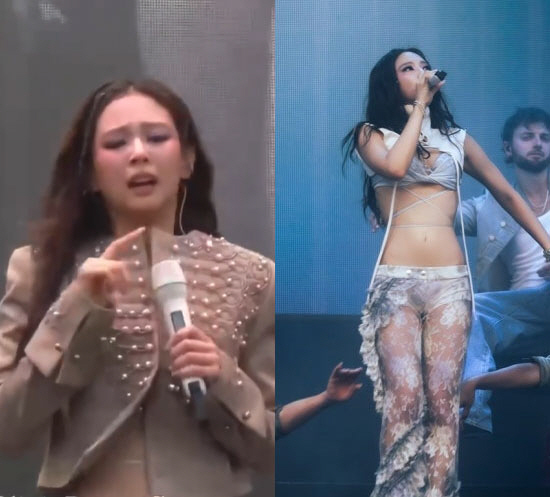 "왜 끝내 눈물 보였나?" 제니 서머소닉 2026 오사카 무대 돌발 상황