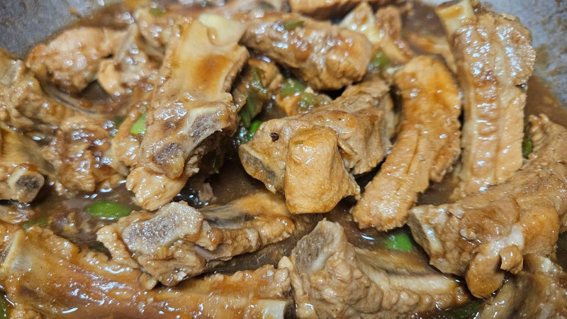 돼지 쪽갈비 등갈비 만드는 방법 단짠 잡내 없는 레시피
