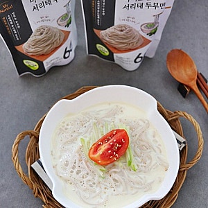 두부면콩국수 저칼로리면 새우파스타 두유면 마이노멀 서리태 두부면