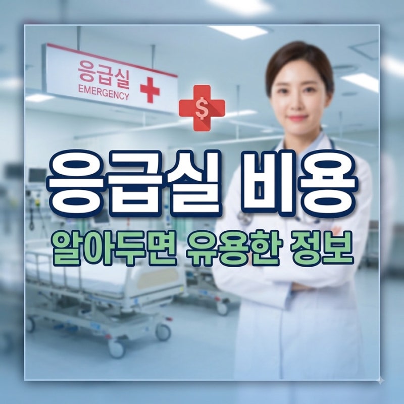 응급실 비용 주간 야간 얼마일까요