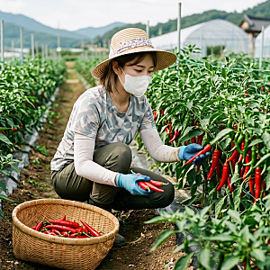 "지금 방심하면 밭 전체에 번져요!" 고추 탄저병·칼라병 방제법부터 홍고추 수확 꿀팁