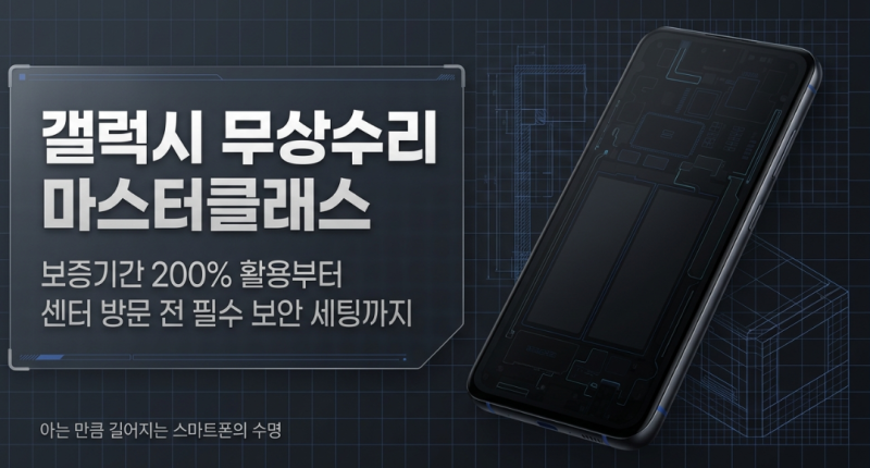 삼성 갤럭시 스마트폰 무상수리 보증기간 총정리 (해외 직구 보증 & 센터 방문 전 필수 팁)