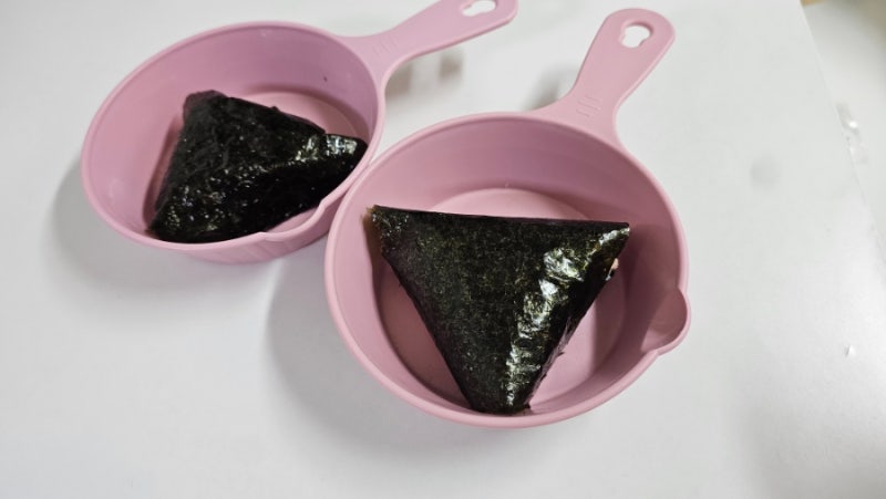 식품 첨가물 없는 엄마표 참치마요 삼각김밥 만들기
