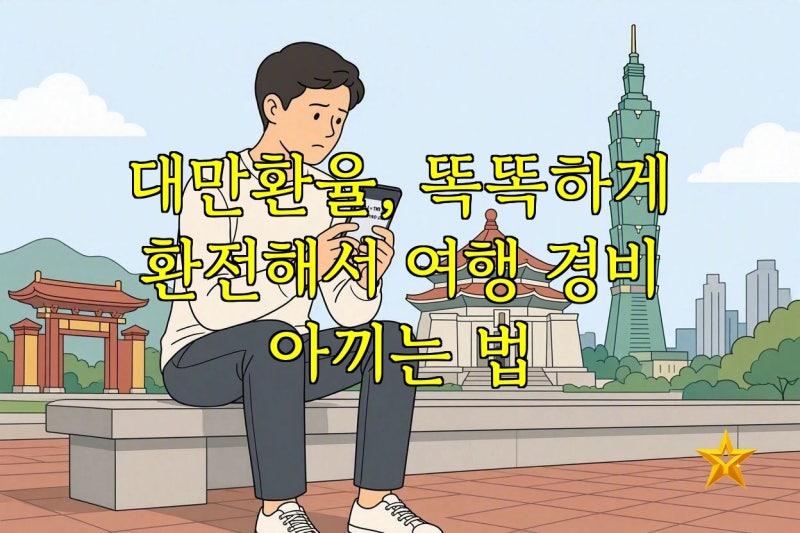 대만환율, 똑똑하게 환전해서 여행 경비 아끼는 법
