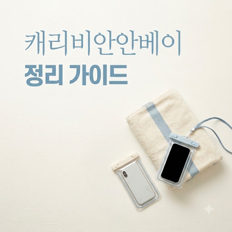 캐리비안베이 할인·주차·반입물품 총정리! 에버랜드 공짜 팁까지