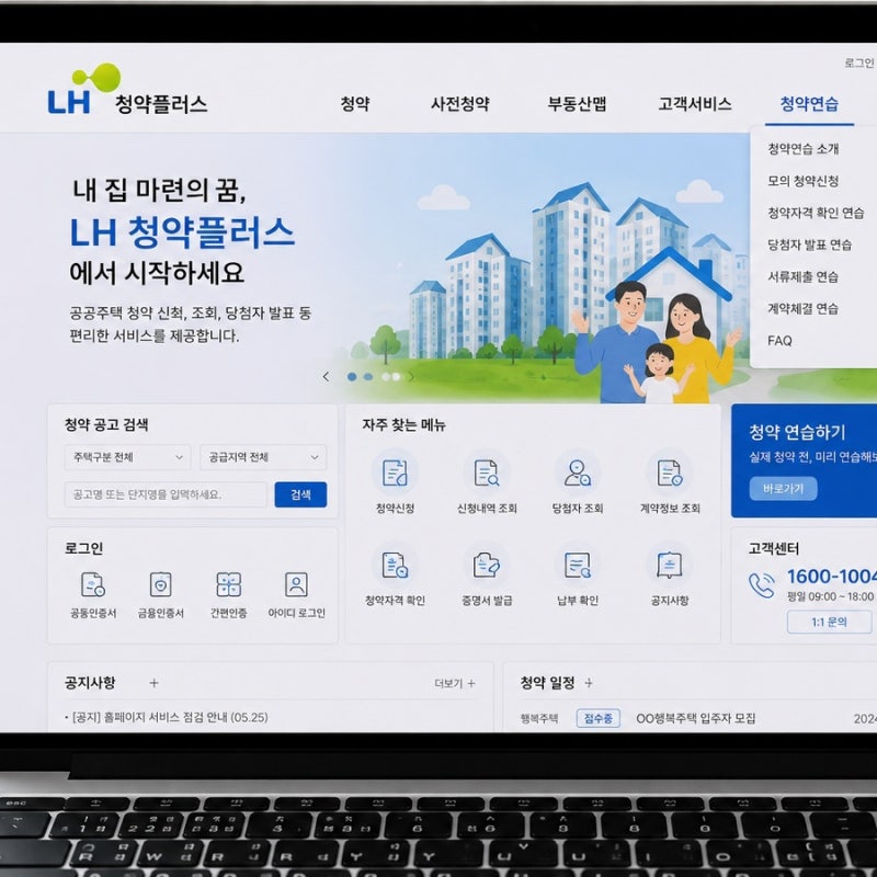 lh청약플러스 200% 활용법 — 공고 확인부터 청약 신청까지 한눈에 보기
