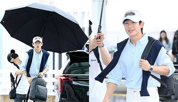 정해인 우산 의전 논란 기억나세요? 몇 년 지나 밝혀진 매니저 정체와 의외의 전말