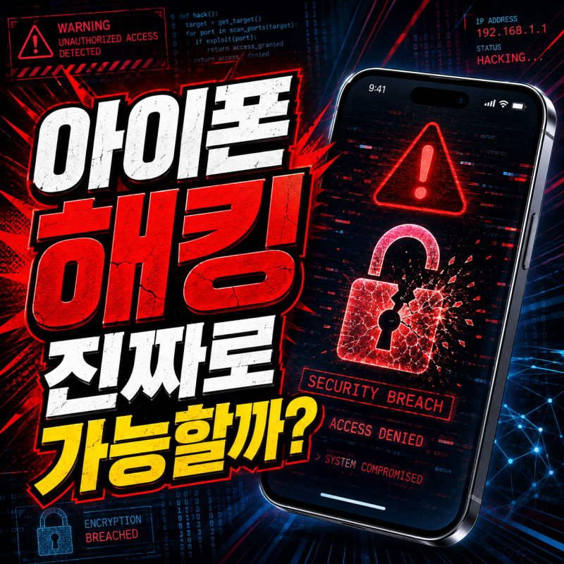 아이폰 해킹 진짜 가능해? 최근 ‘아이폰 분실’ 사례와 대처법