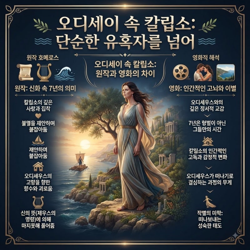 영화 오디세이 샤를리즈 테론 | 칼립소, 7년 동안 그를 붙잡은 진짜 이유