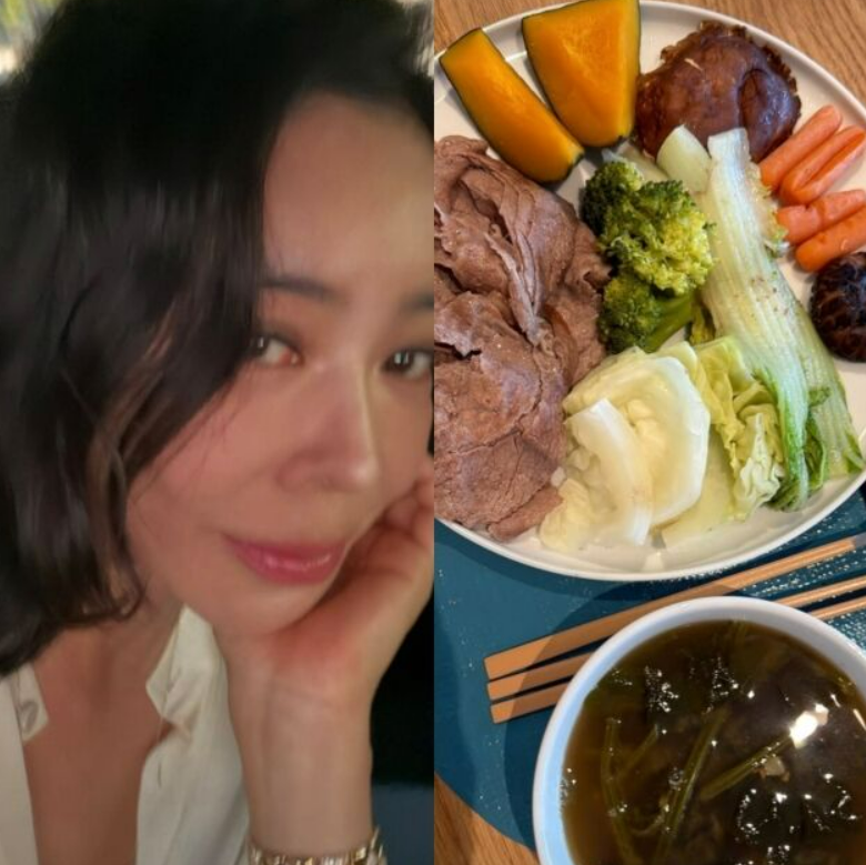 폐암 졸업한 이혜영이 요즘 먹는 한 끼, 이렇게 단순했습니다... 폐암 수술 후 식단, 암 환자....