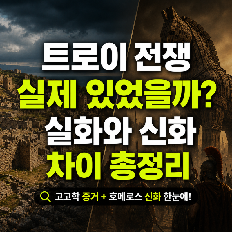 트로이 전쟁 실제 있었을까? 실화와 신화 차이 총정리