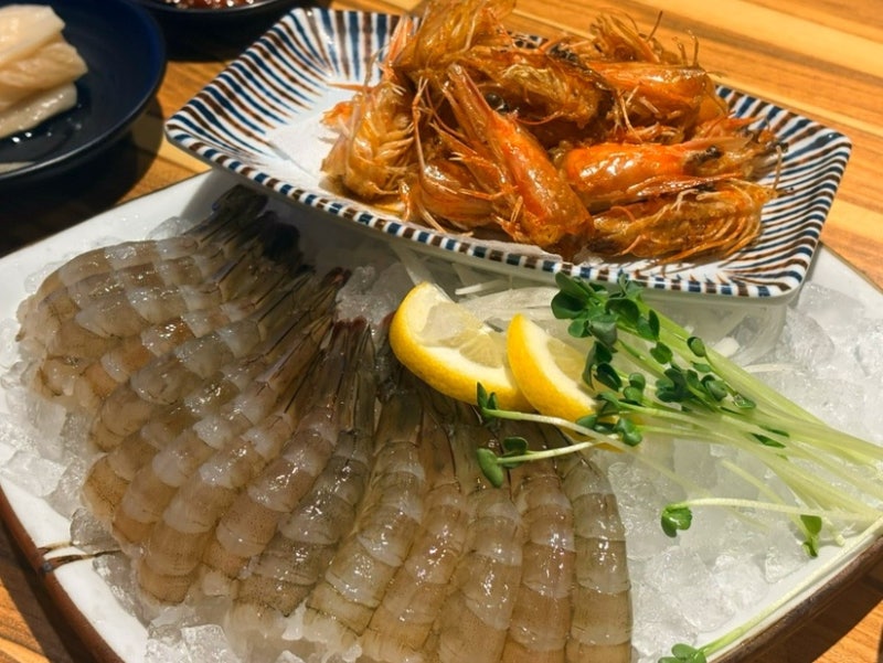 인천 구월동 생새우 맛집｜베테랑종합어시장 싱싱한 생새우회 횟집 후기