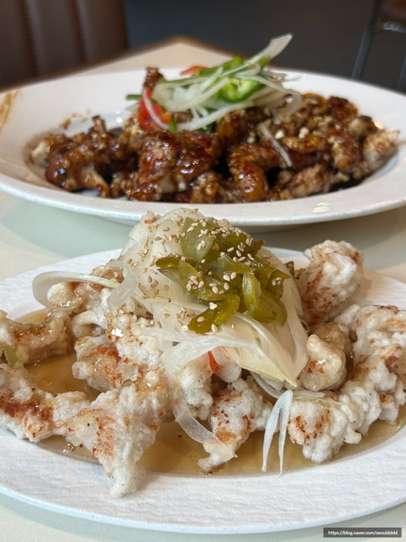 순천 연향동 중식당 디엔차이, 동파육덮밥·깨장면·탕수육 먹고 온 후기