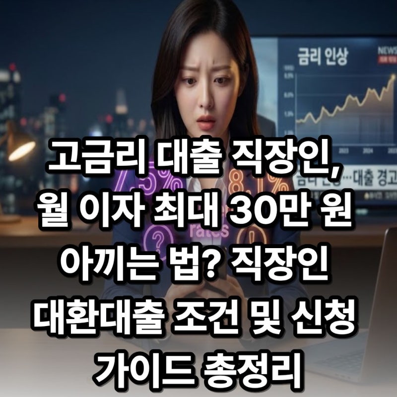 저신용·저소득 직장인도 대상일까? 햇살론 등 2026년 직장인 대환대출 지원 조건 소득 및 재....