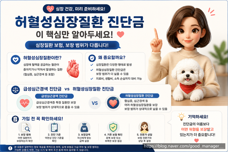 허혈성 진단금이란? 심장질환 보험 가입 전 꼭 알아야 할 내용