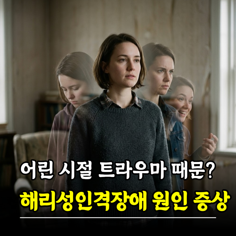 어린 시절 트라우마 때문? 해리성인격장애 원인 증상 치료