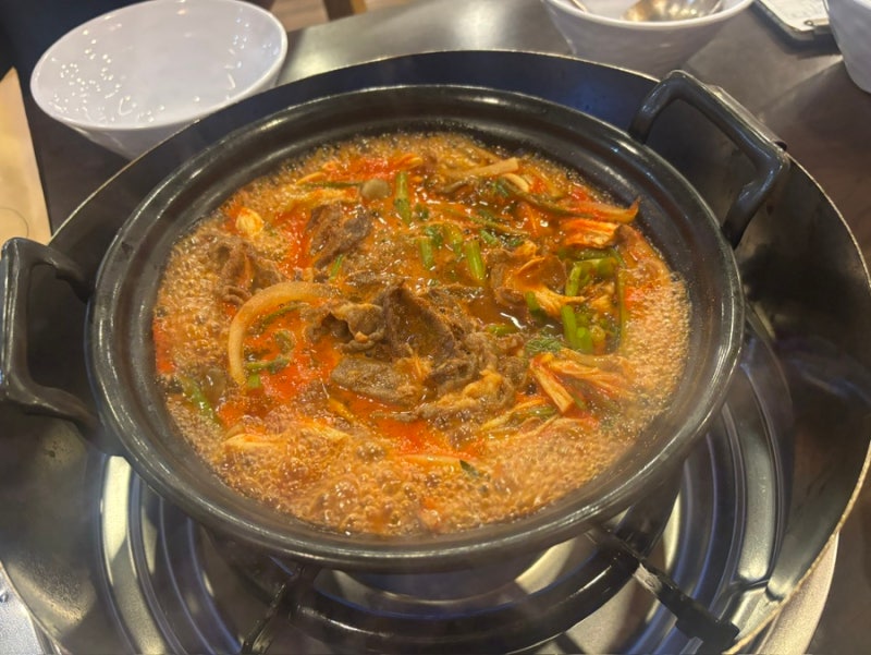 [등촌샤브칼국수 구월점] 구월동 모임장소로 좋은, 여전히 맛있는 샤브칼국수 볶음밥